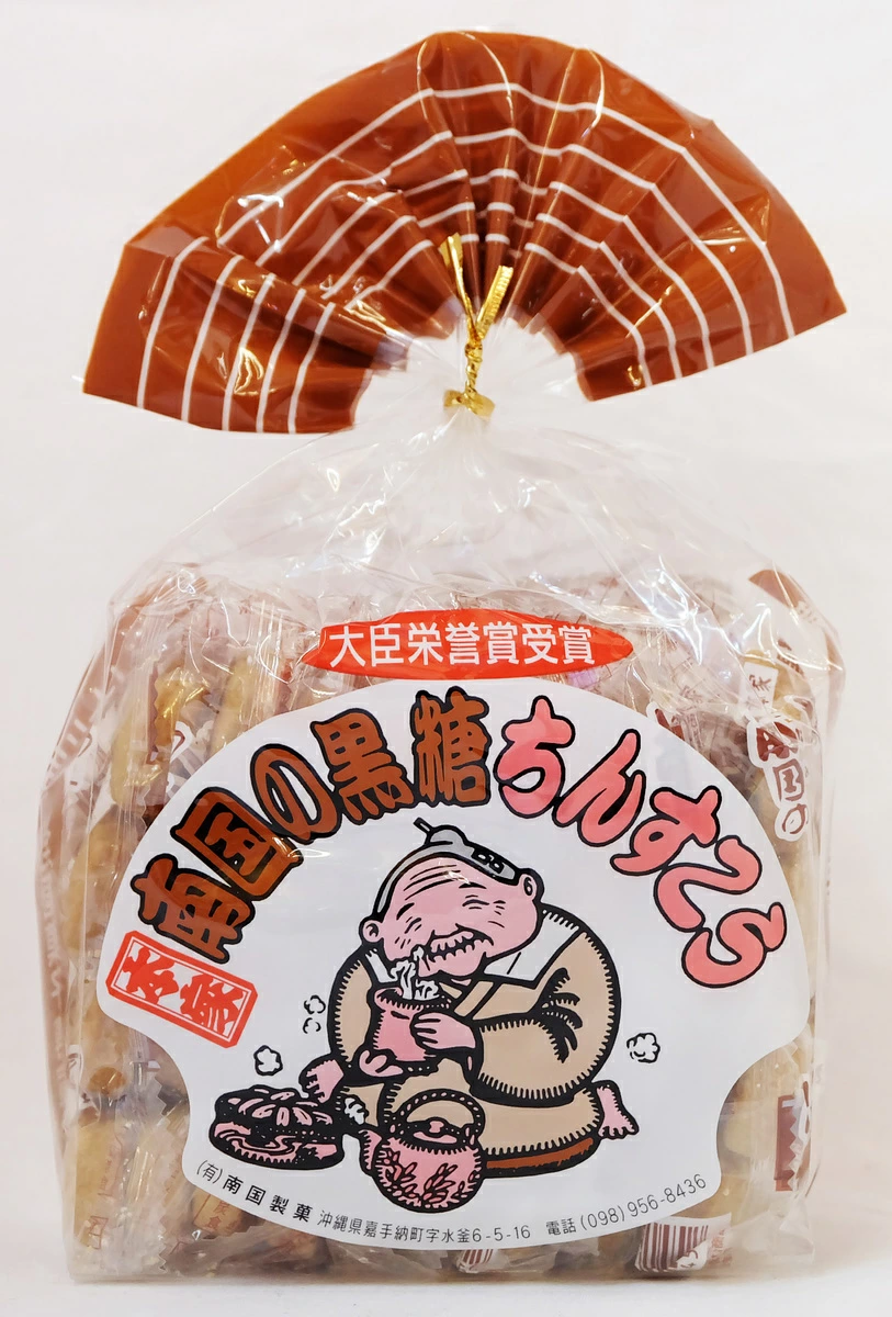 南国ちんすこう 黒糖ちんすこう 2個入×18袋
